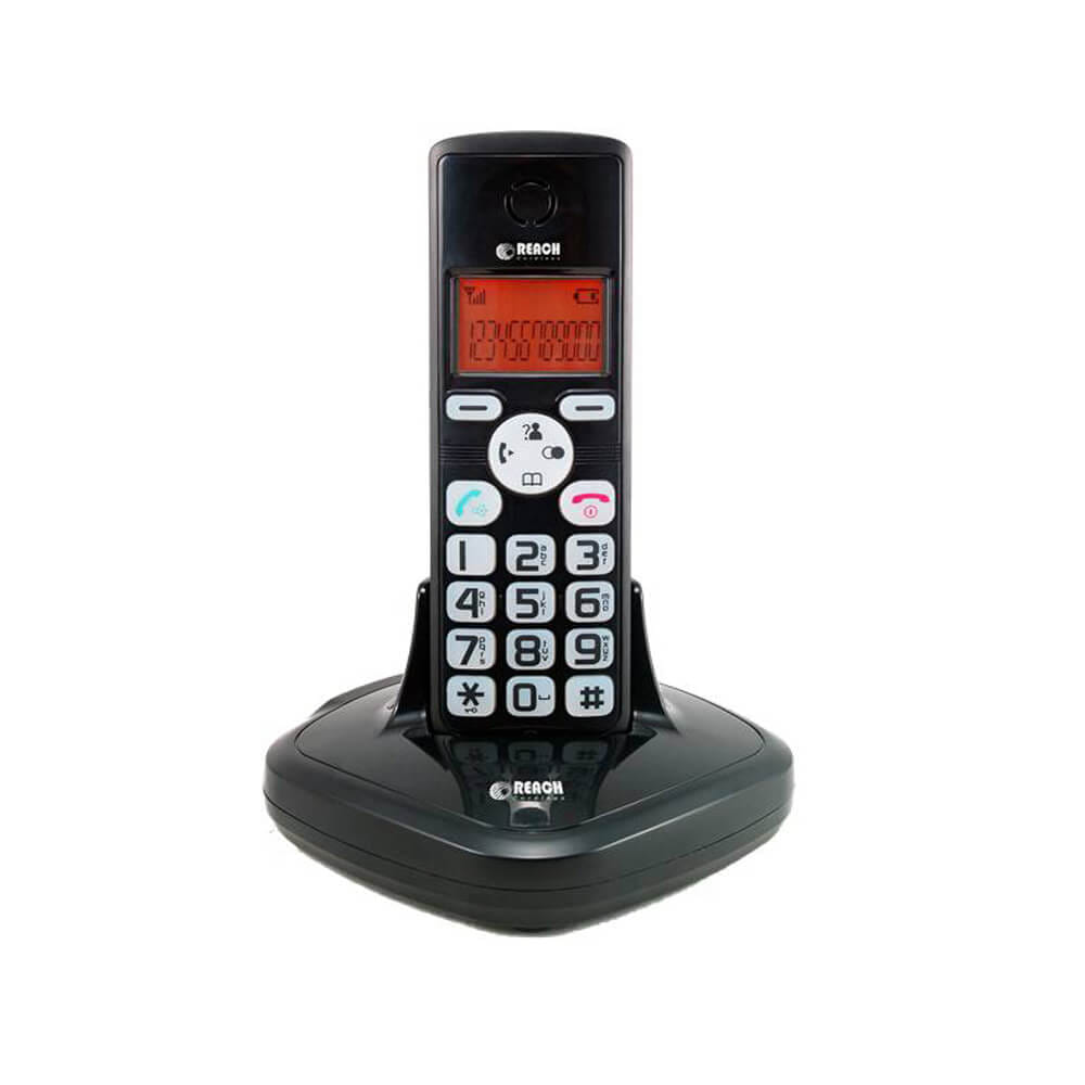 โทรศัพท์บ้าน โทรศัพท์สำนักงาน  REACH รุ่น CL-3353 IDM สีดำ_3